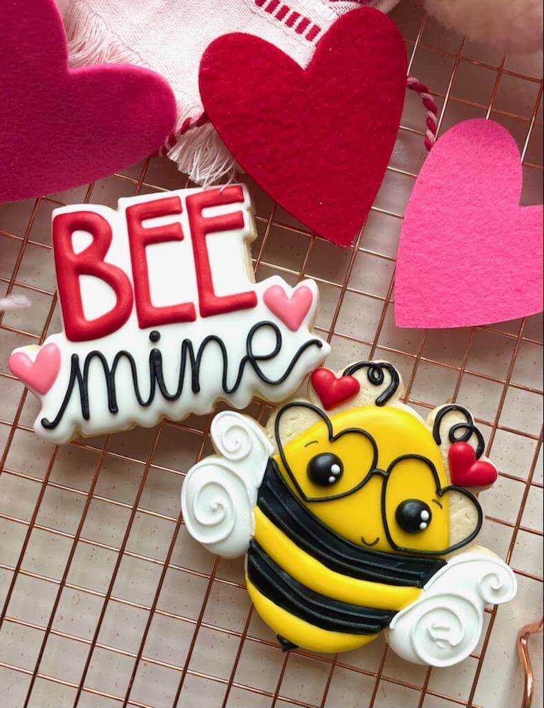 ‘Bee Mine’ Cookies
