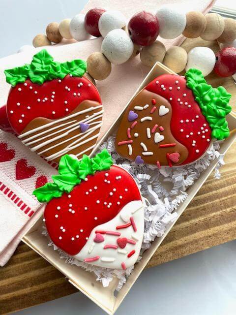 Strawberry Cookies
